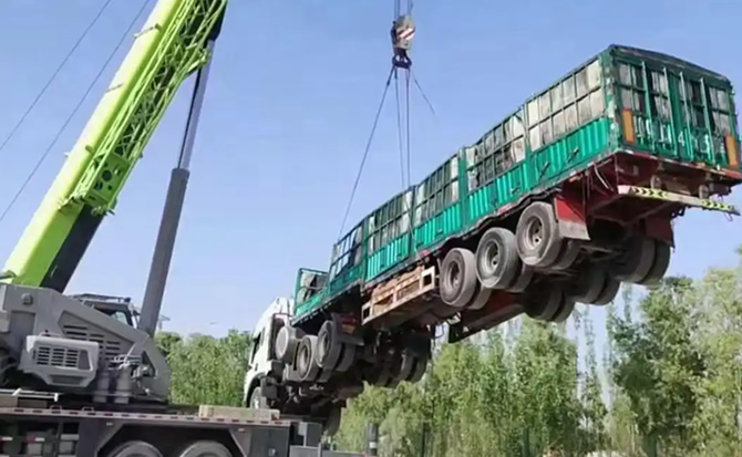 临颍道路脱困救援案例